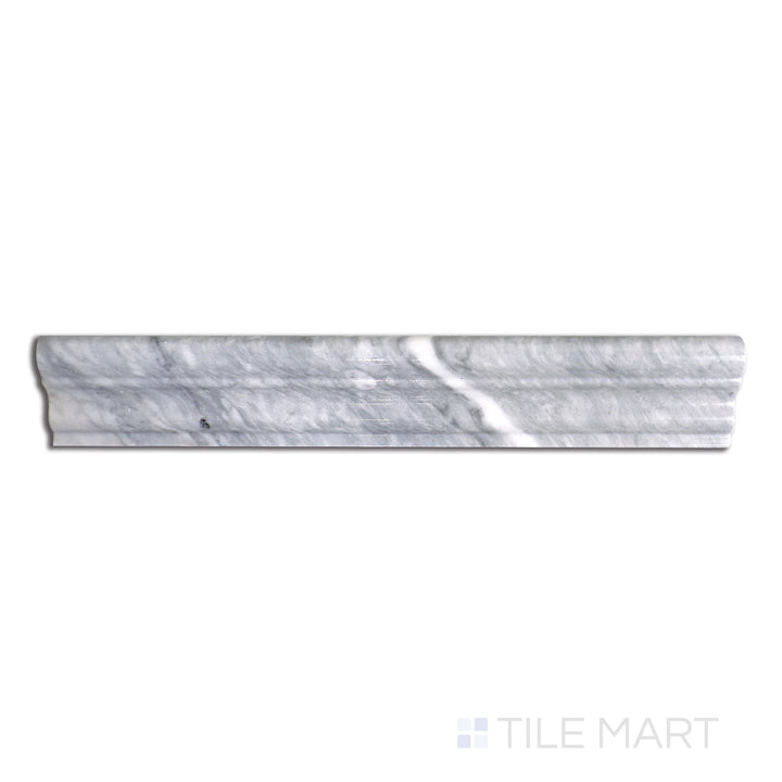 Sto-Re Chairrail Marble Trim 2.5X12 Bardiglio Polished