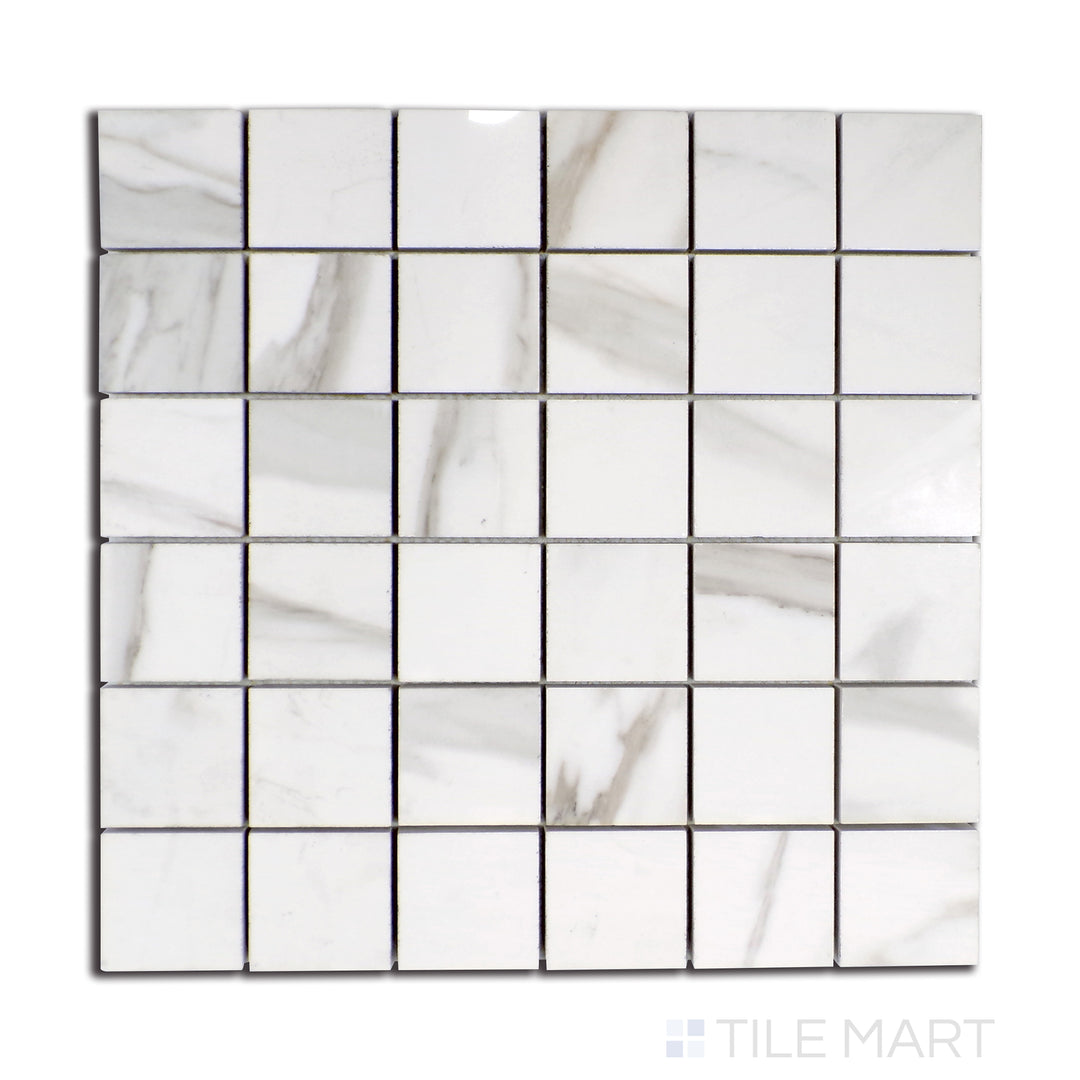 Top-down view of Tele Di Marmo Reloaded Calacatta 2