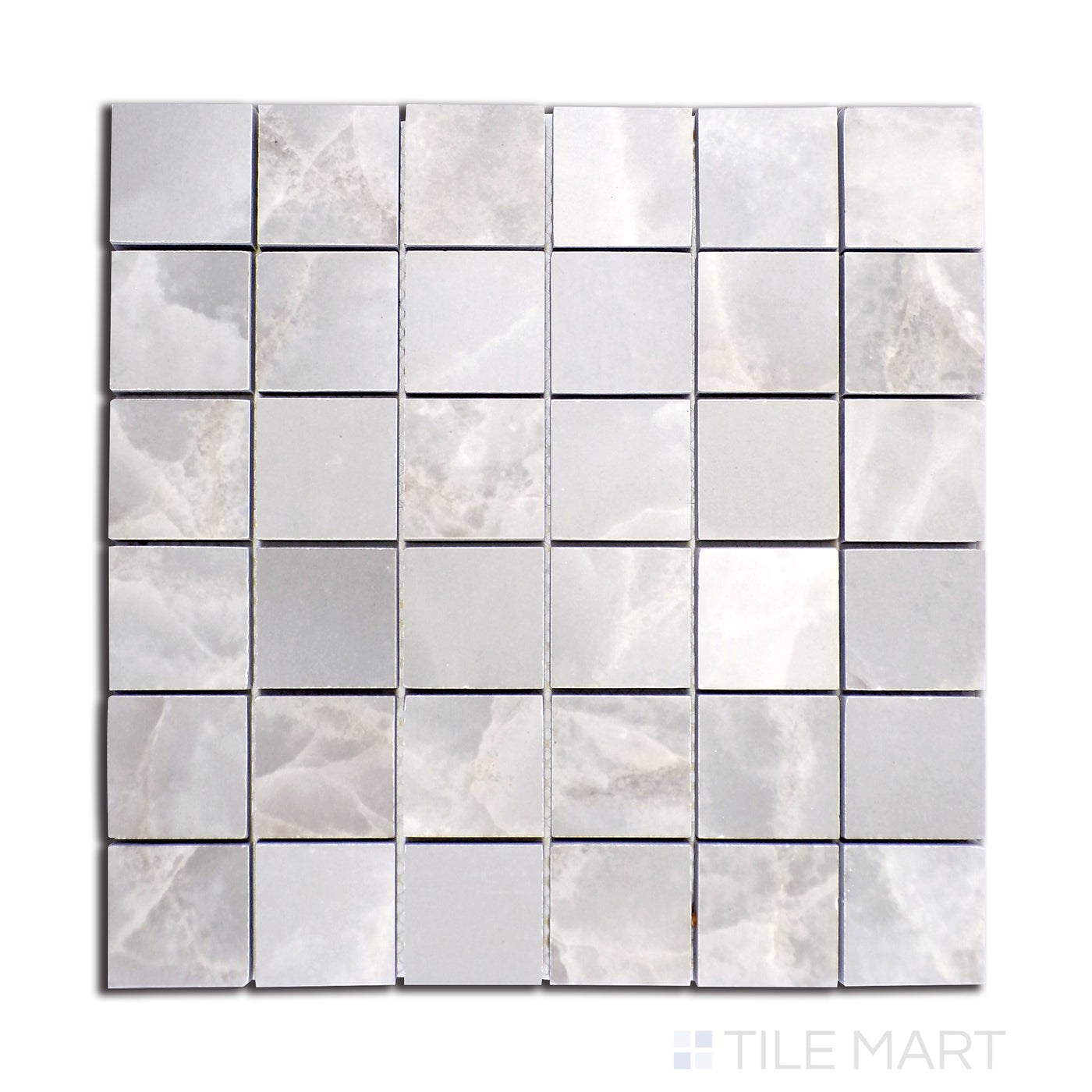 Tele Di Marmo Reloaded 2X2 Square Porcelain Mosaic 12X12 Onice Klmt Polished