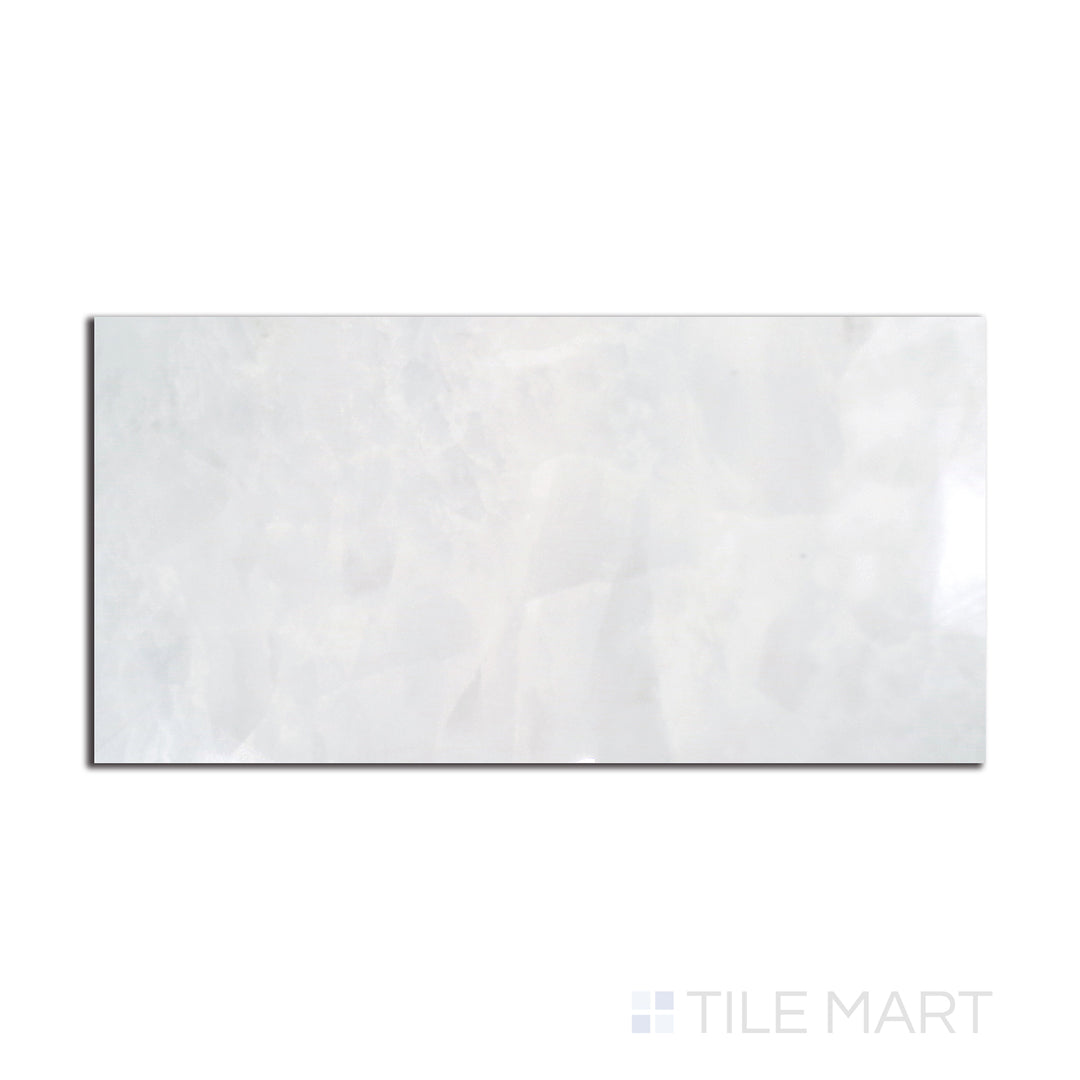 Tele Di Marmo Revolution Porcelain Large Format Field Tile 24X48 Thassos Polished