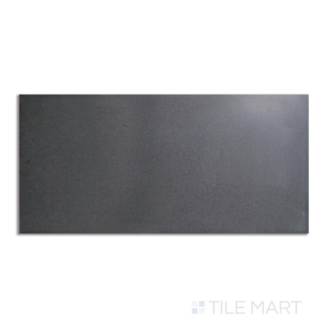 Aerial perspective of Urban Living Metropolis 12X24 matte porcelain, delivering an industrial-inspired gray surface with a refined, urban aesthetic.