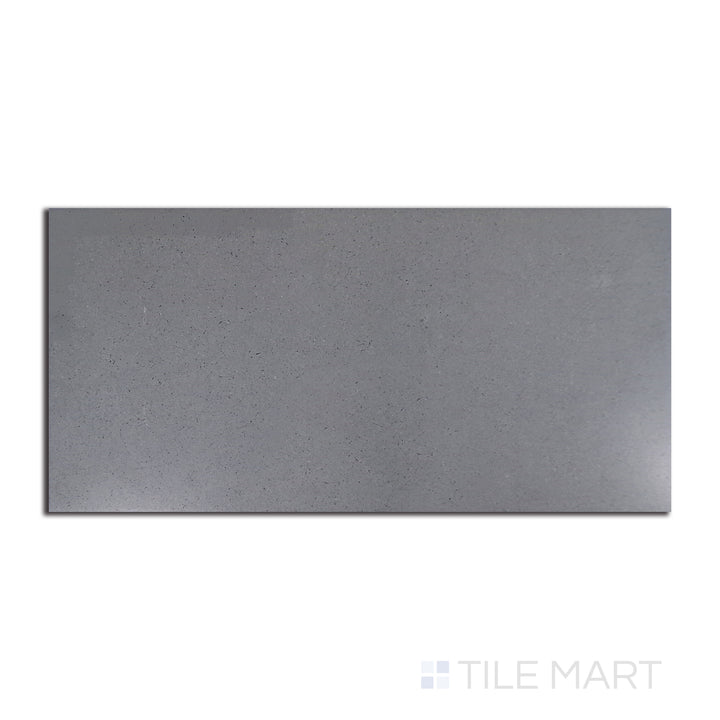 Aerial perspective of Urban Living Titanium 12X24 matte porcelain, featuring a metallic-inspired gray finish that brings an industrial charm to any space.