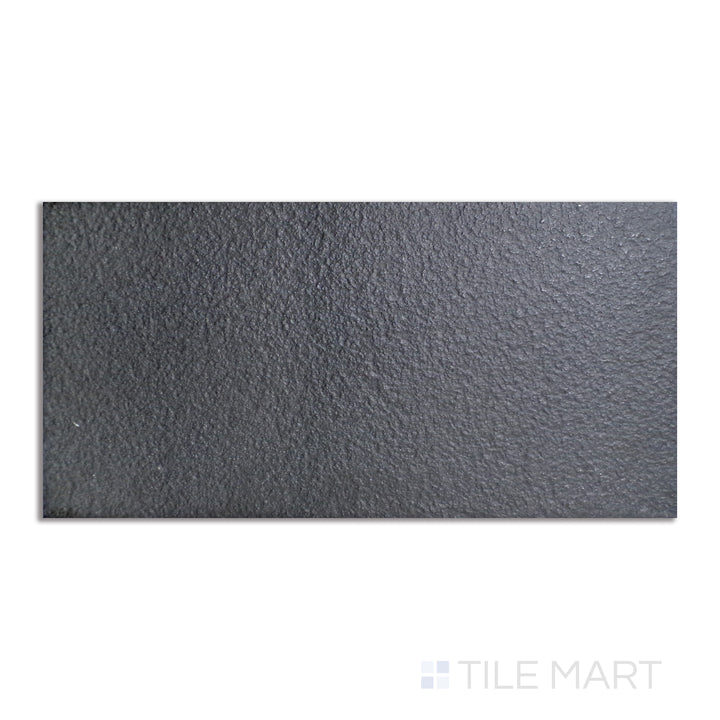 Overhead image of Urban Living Metropolis 12X24 Raw Porcelain, a raw-finish porcelain tile in an urban grey shade with an understated, natural surface.