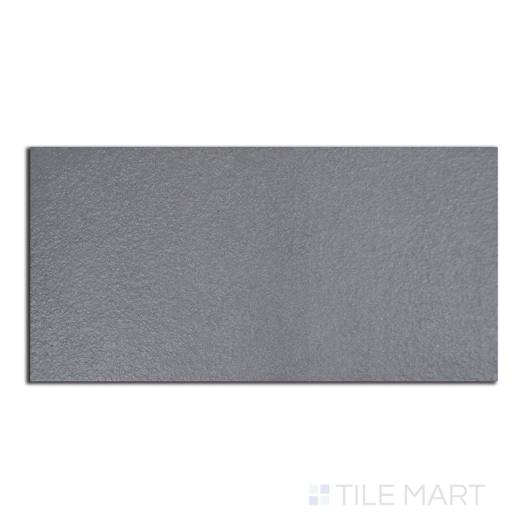 Bird’s-eye view of Urban Living Titanium 12X24 Raw Porcelain, a raw-finish porcelain tile with a contemporary titanium-grey hue for a sleek, modern look.