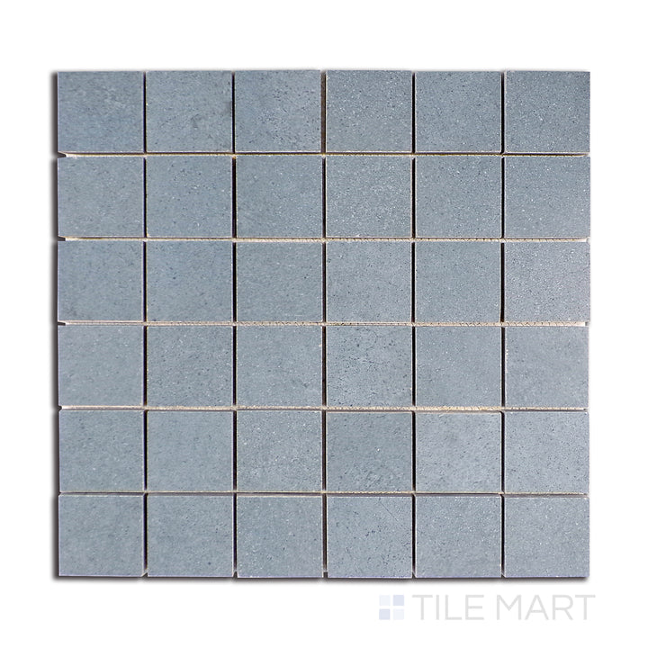 Overhead image of Urban Living Coastal 2" Square Matte Porcelain Mosaic, a small square tile set in coastal-inspired tones with a modern matte texture.
