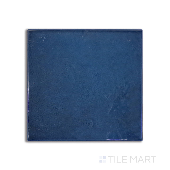 Village Ceramic Field Tile 5X5 Royal Blue Glossy