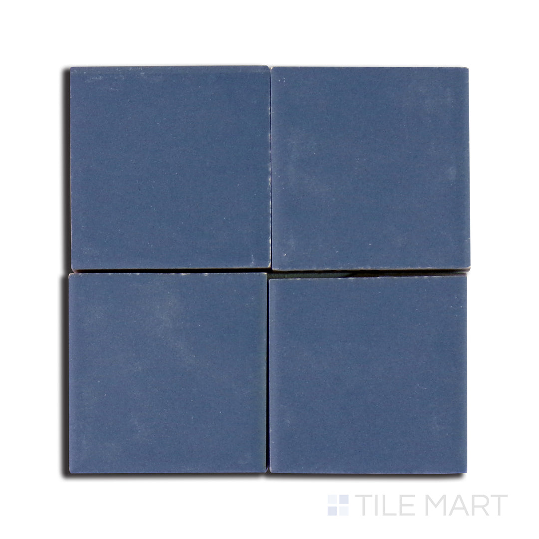 Kasbah Taco Porcelain Tile 1X1 Blue Night Matte