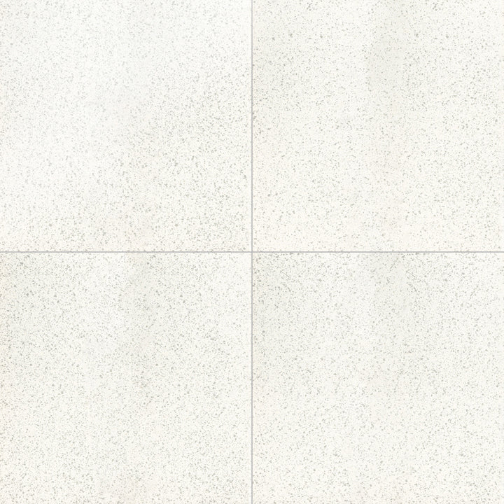 Overhead shot of Rialto Zinc 24X24 polished porcelain tile, a dark gray polished tile with a high-gloss surface, adding a sleek and modern appeal.