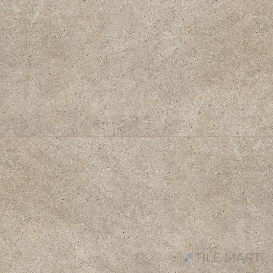 Overhead shot of Epika Almond 24X48 Matte Porcelain, a stunning almond-colored porcelain tile with a smooth matte surface for a natural aesthetic.
