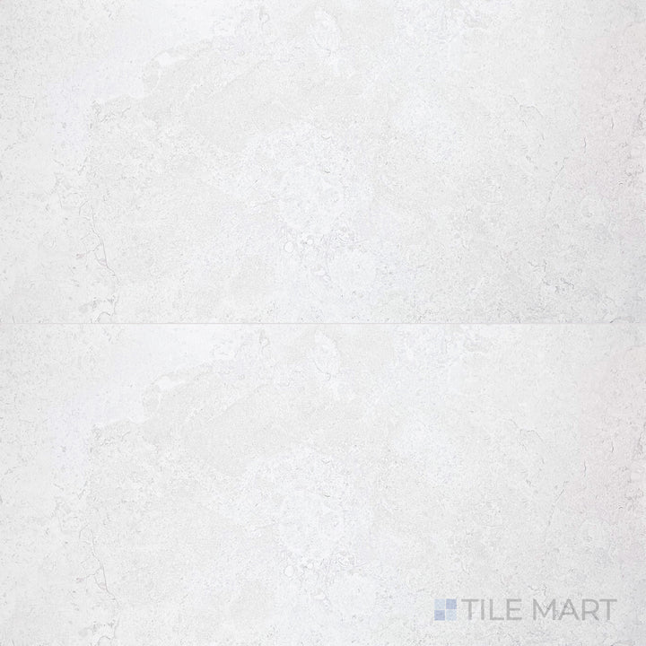 Bird’s-eye view of Epika Pedras Azul Ivory 24X48 Matte Porcelain, a unique blend of blue and ivory hues with a smooth matte finish for a striking look.