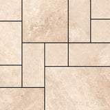 Jerusalem Versailles Pattern Beige Matte Porcelain
