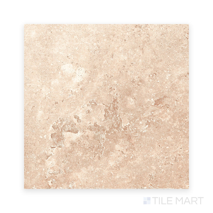 Flat lay of Jerusalem Versailles Pattern Beige matte porcelain tile, showing warm beige color variation and matte surface details in a modular stone pattern.