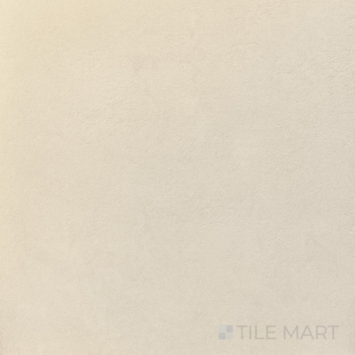 Overhead shot of Crush White 48X48 Matte Porcelain, a bold white porcelain tile with a matte finish that enhances depth and contrast in interiors.