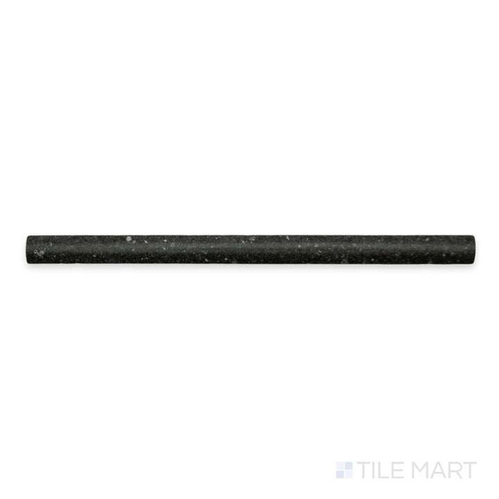 Bird’s-eye perspective of Block Dark 0.5X8 Matte Porcelain Jolly, a deep-toned matte porcelain trim, perfect for defining edges with a bold touch.