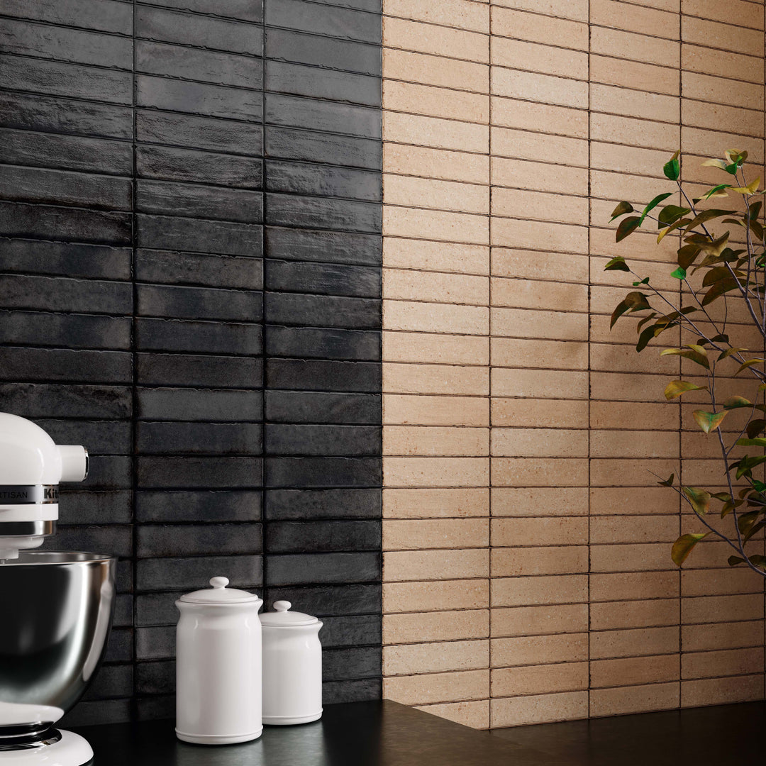 Soft and inviting atmosphere with Block Sand 2X8 Matte Porcelain, blending warmth and modernity effortlessly.