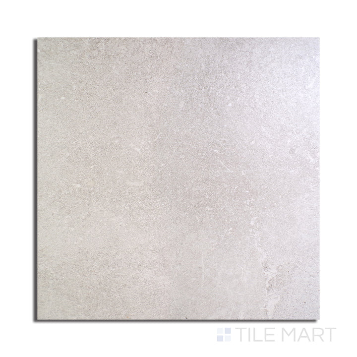 Top-down perspective of Dome Bone 48X48 Matte Porcelain, a spacious and neutral-toned tile with a subtle matte surface for a timeless aesthetic.