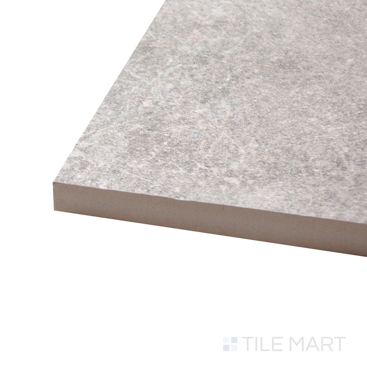 Side perspective of Dome Nut 12X36 Matte Porcelain Tile, capturing its deep nutty brown tones in a refined matte texture.