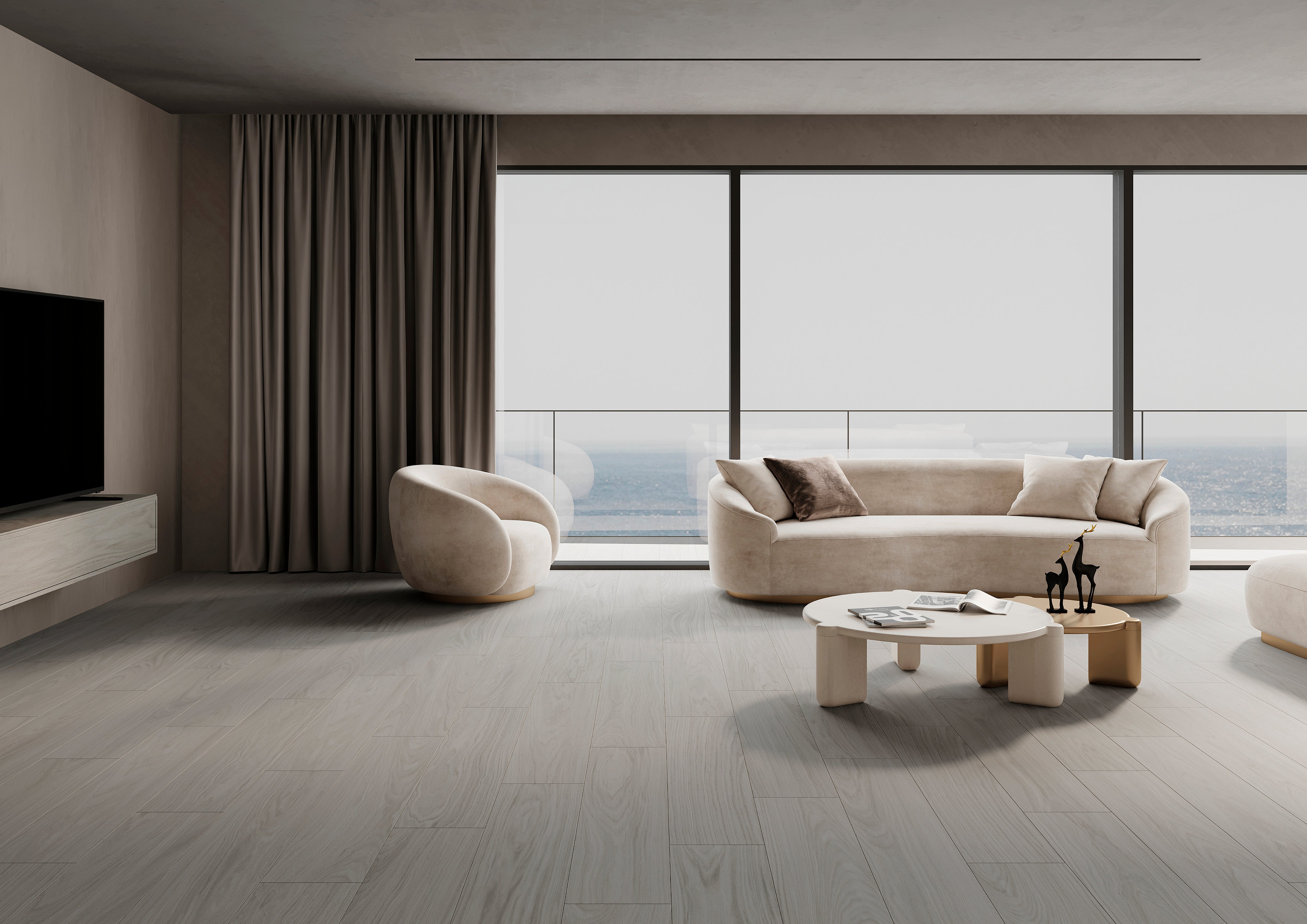 Dover White 10X60 Matte Porcelain | Tilemart