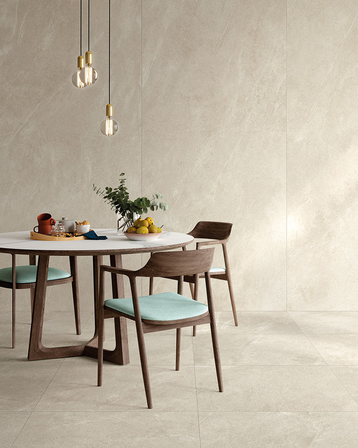 Motley Rio 24X48 Matte Porcelain showcases a stylish and contemporary vibe, creating a statement piece in any setting.