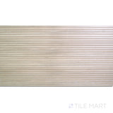 Ribbon Wood Camel 12.4X39.4 Matte Ceramic Ribbed Panel