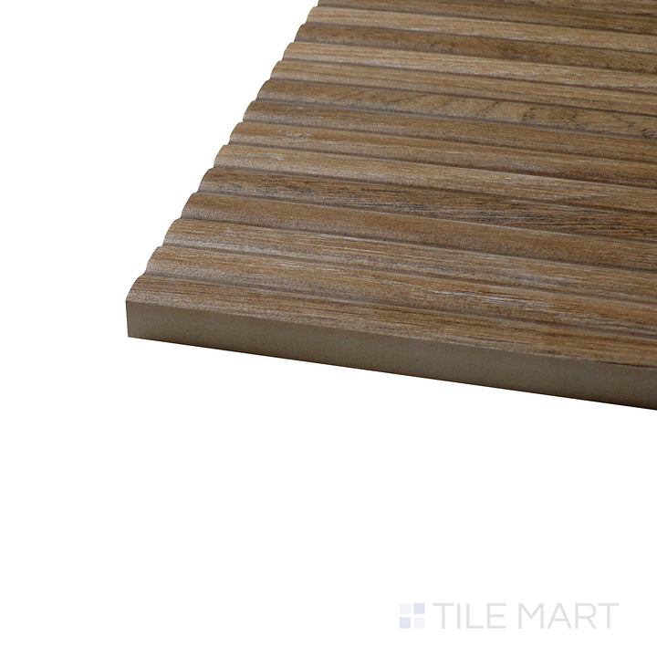 Ribbon Wood 12.4X39.4 Walnut Matte