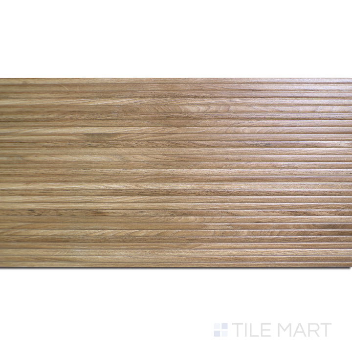 Ribbon Wood 12.4X39.4 Walnut Matte