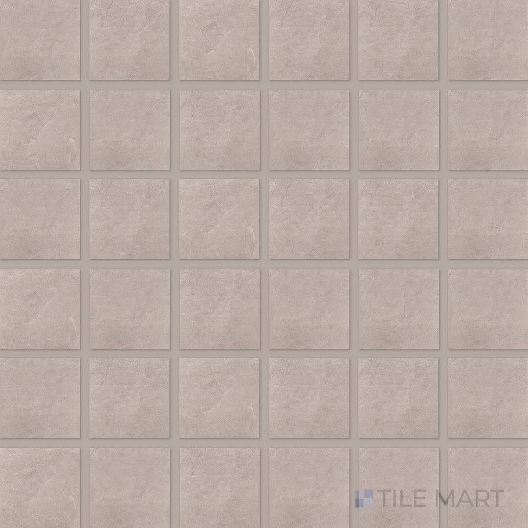 Ash Beige Matte Mosaic