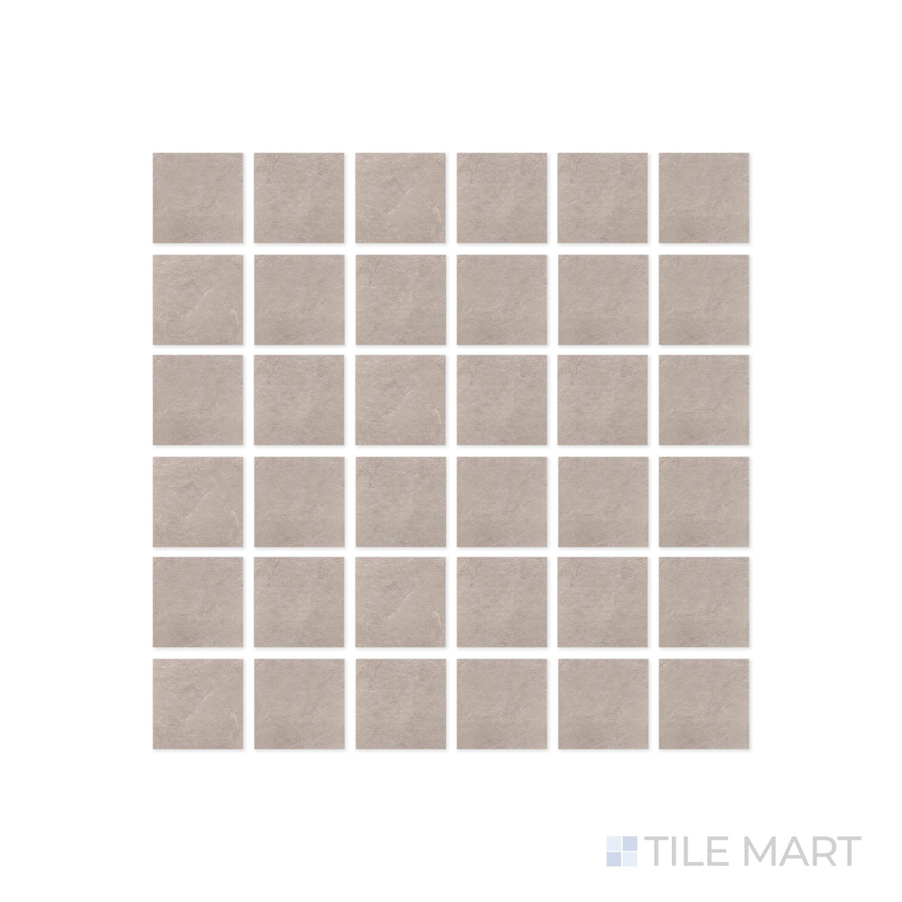 A refined grid pattern with a soft matte effect is highlighted in this close-up of Ash Beige 2