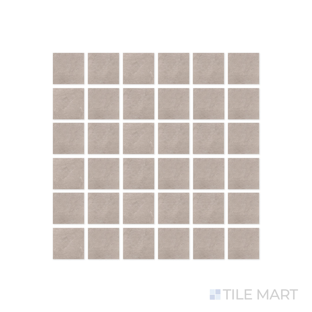 Ash Beige Matte Mosaic