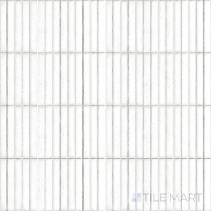 Top-down view of Karatsu Polar 4.5X9 Matte Porcelain, a cool-toned tile with a matte finish, bringing a modern yet timeless feel to interiors.