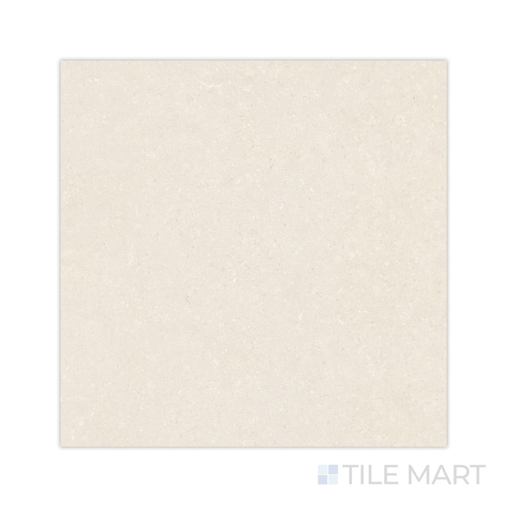 A natural coral-inspired matte surface is showcased in this close-up of Pietra Coral Natural 48x48 matte porcelain tile, capturing its raw and organic beauty.