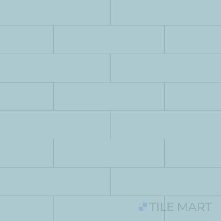 Bird’s-eye view of Glenbrook Quiet Moments 2X8 Matte Ceramic, a soft muted tile with a tranquil, modern matte finish.