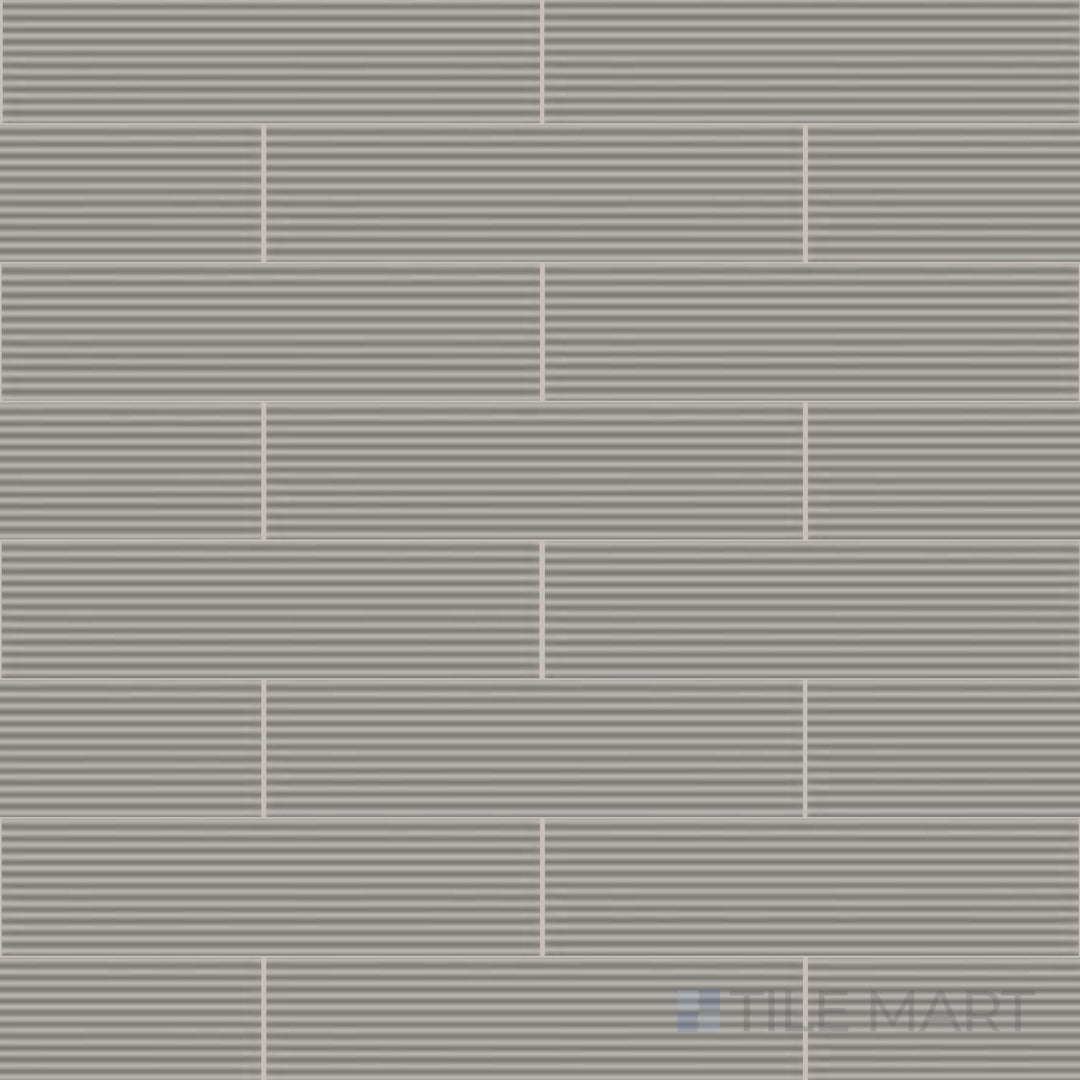 Flat-lay of Glenbrook Rustic Greige 2X8 Matte Ceramic, a warm-toned tile featuring subtle earthy textures and a natural matte finish.