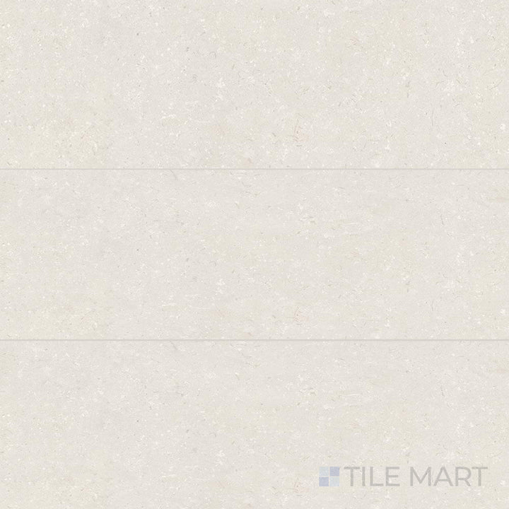 Overhead image of Pietra Coral Sand 12X36 Matte Porcelain, a refined beige tile with warm sandy hues and a smooth matte surface.