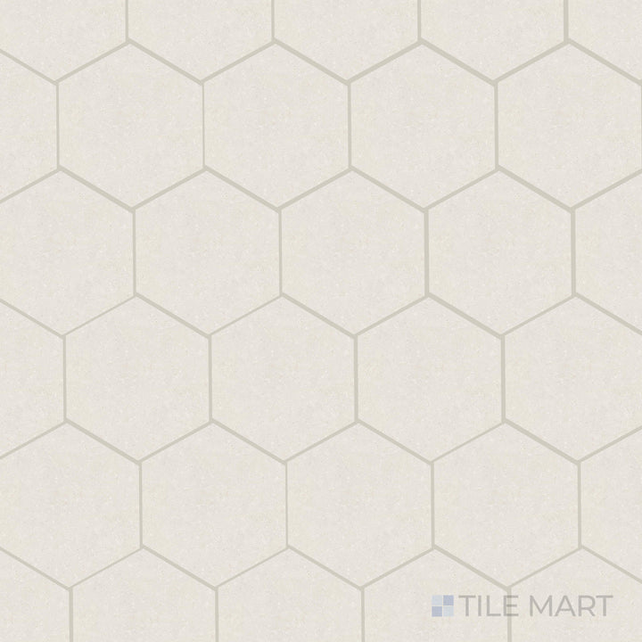 Top-down image of Pietra Coral Sand 2" Square Matte Porcelain Mosaic, featuring warm sand tones and a subtle natural grain with a matte surface.