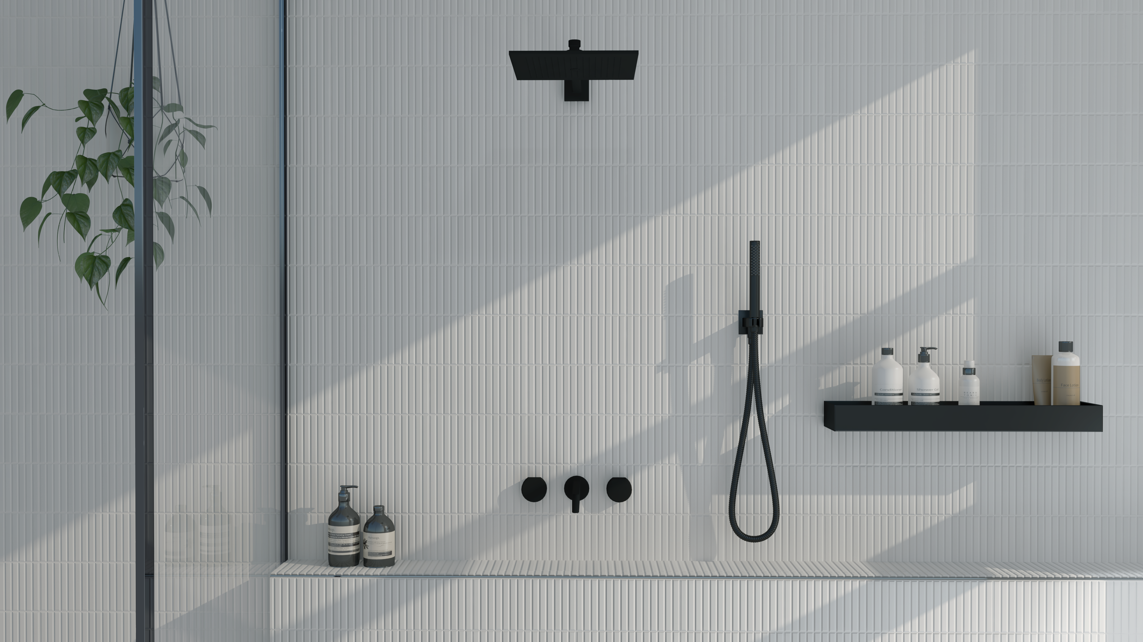 Fluted Tiles