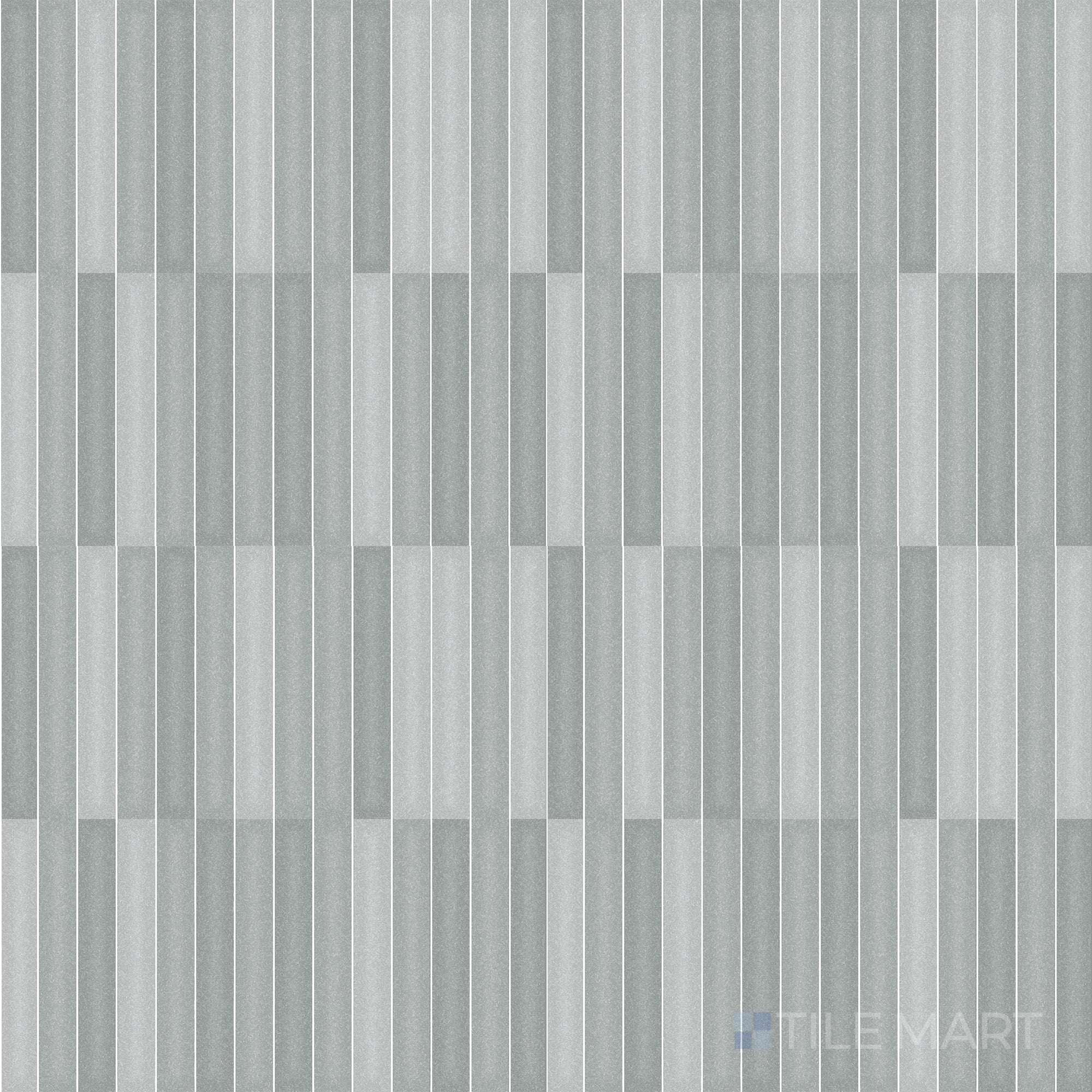Roku Grey 4.5X9 Matte Porcelain Mosaic | Tilemart