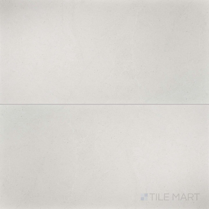 Full view of Lime Evolution Ice 24x48 grip matte ceramic tile, featuring a textured anti-slip surface in a light, natural stone finish.