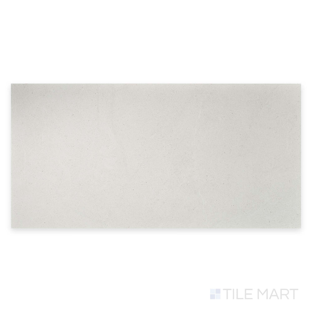 Lime Evolution Ice 24x48 grip matte ceramic tile shown in top-down view, highlighting a slip-resistant texture and frosty stone coloration.