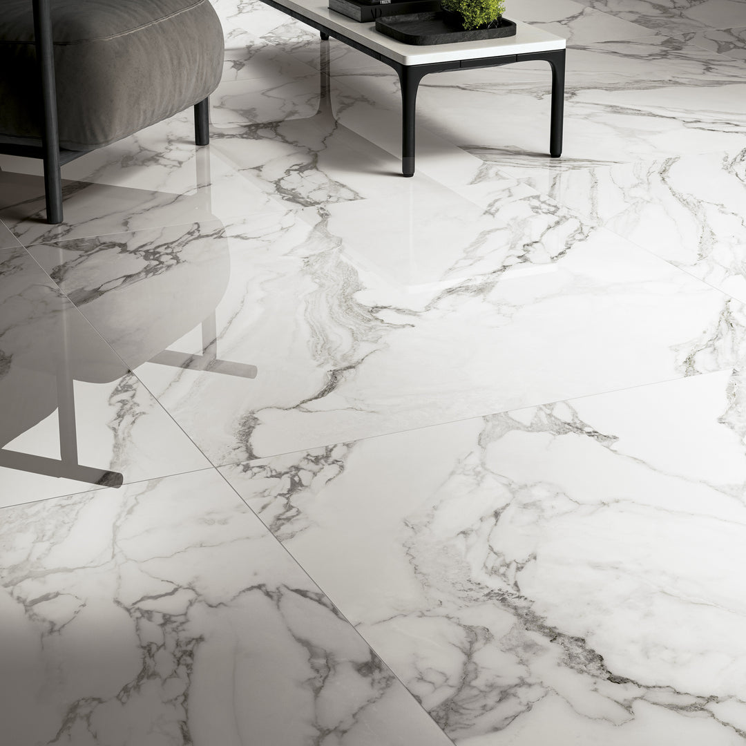 Prestigio Arabescatto 48X48 Polished Porcelain Tile