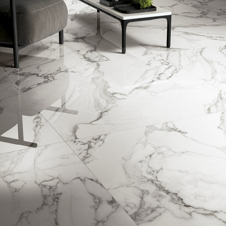 Prestigio Arabescatto 48X48 Polished Porcelain Tile