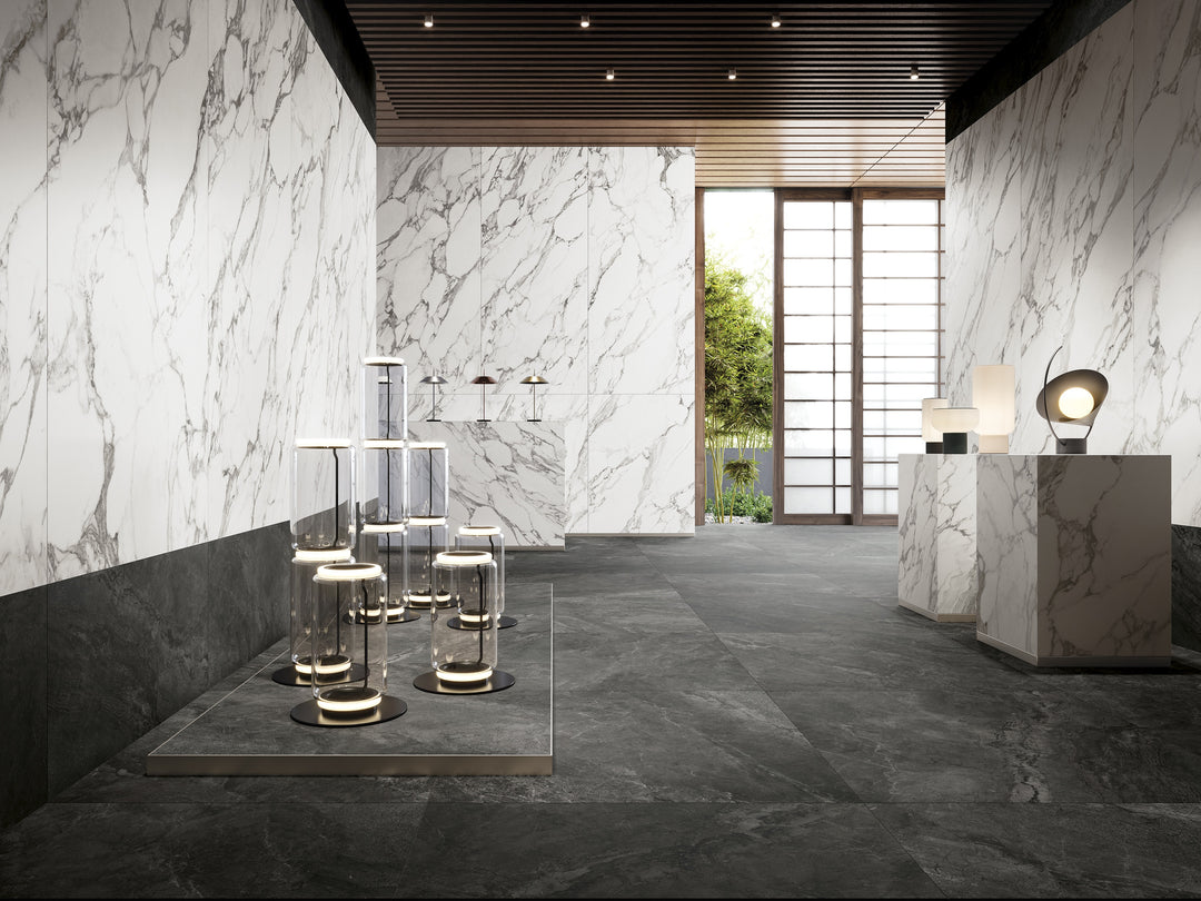 Prestigio Arabescatto 24X48 Polished Porcelain Tile