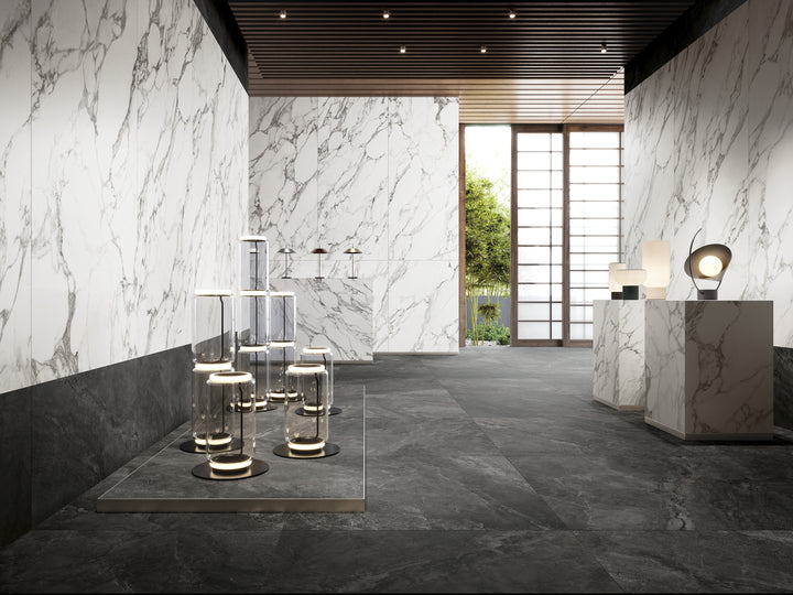 Prestigio Arabescatto 24X48 Polished Porcelain Tile