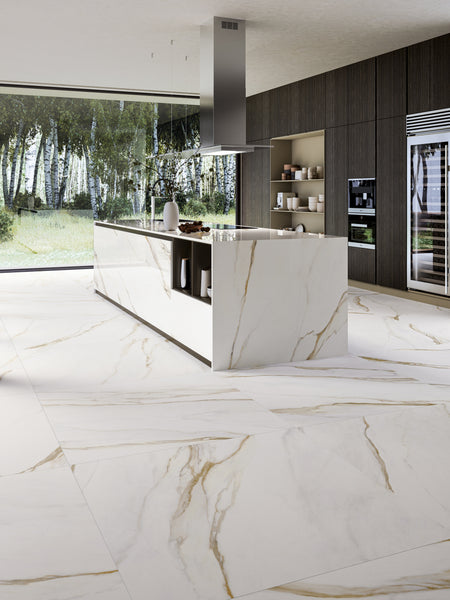 Prestigio Arabescatto 24X48 Matte Porcelain Ribbed Panel