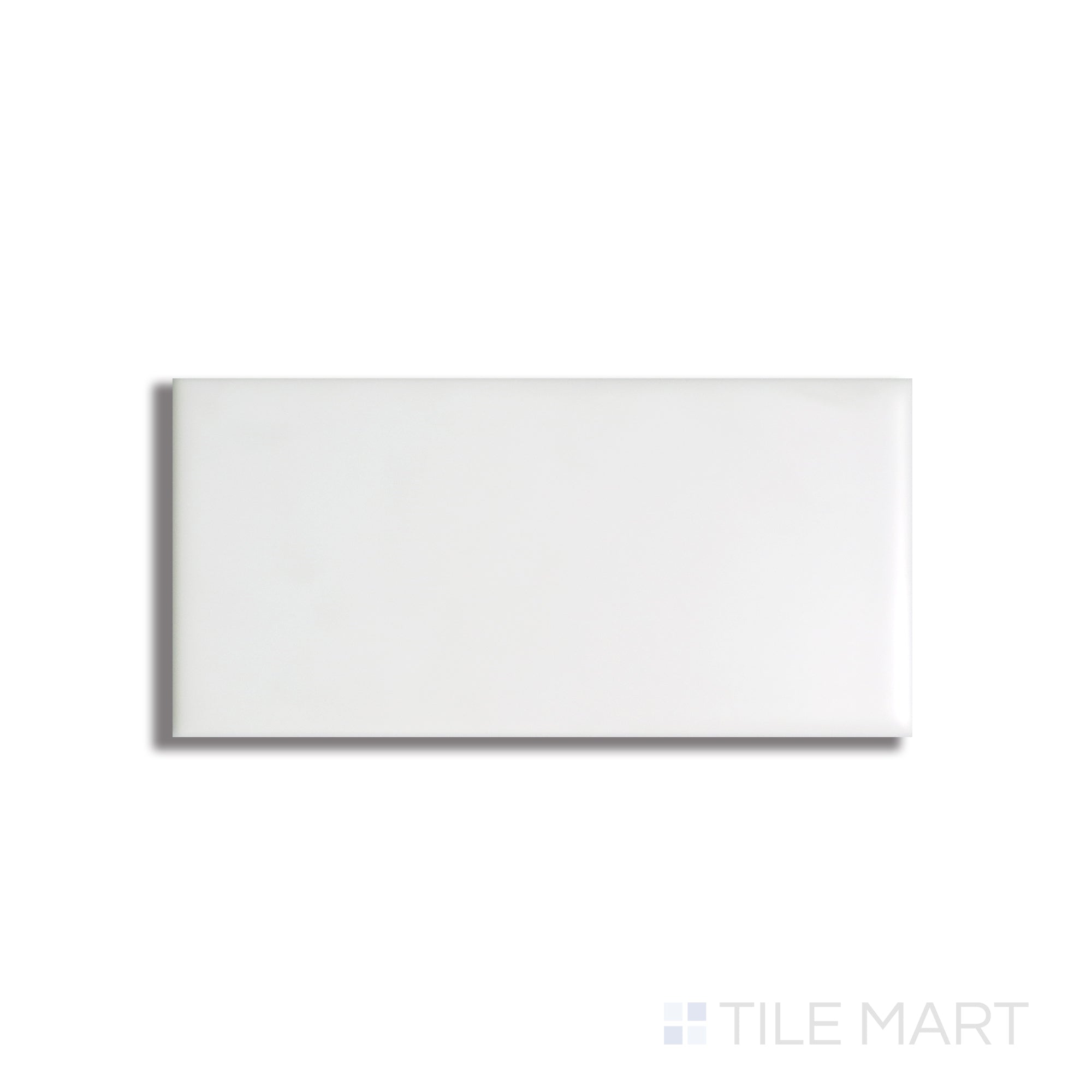 Basics White 3X6 Matte Ceramic Subway Tile | Tilemart