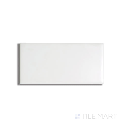Basics White 3X6 Matte Ceramic