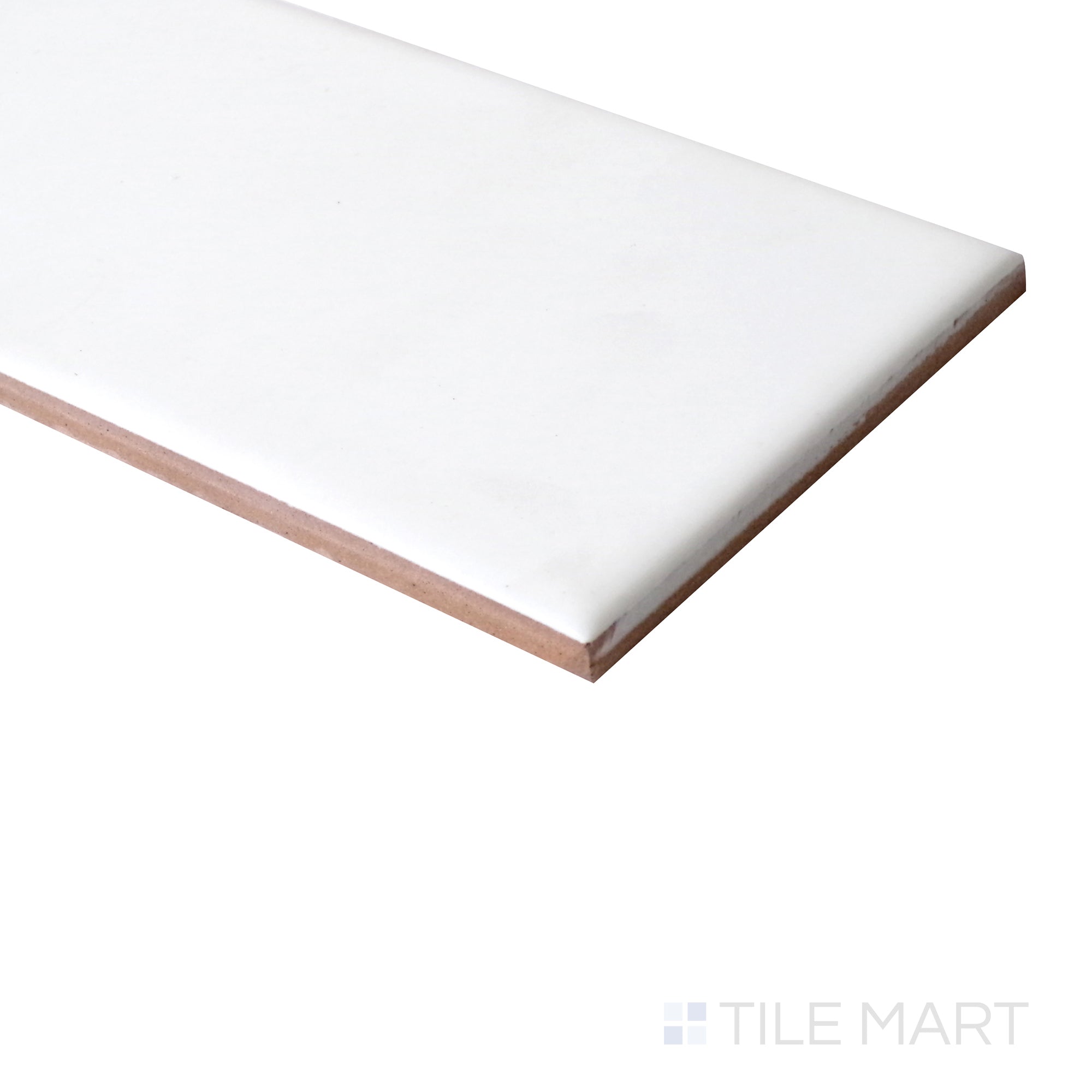 Basics White 3X6 Matte Ceramic Subway Tile | Tilemart