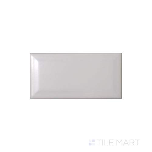 Basics White 3X6 Beveled Matte Ceramic