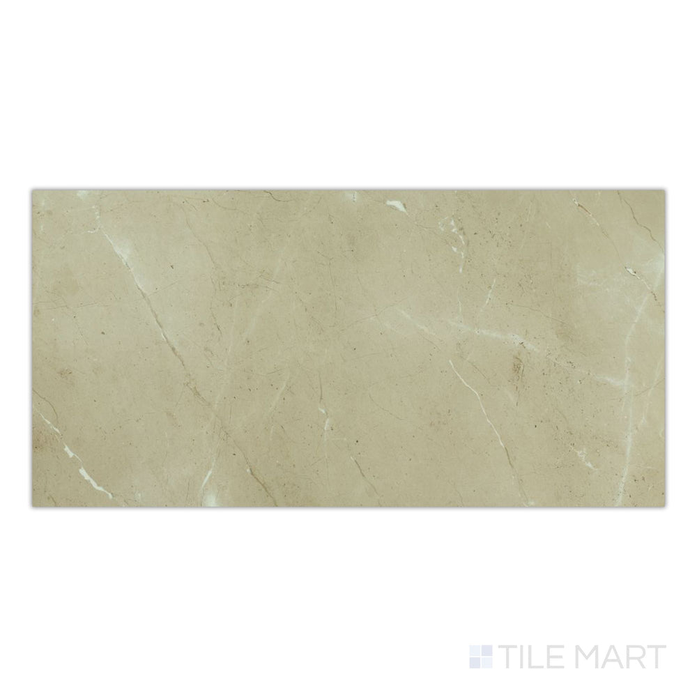 Prestigio Arcadia 24x48 matte porcelain tile viewed from above, offering a natural stone look in a soft neutral palette.