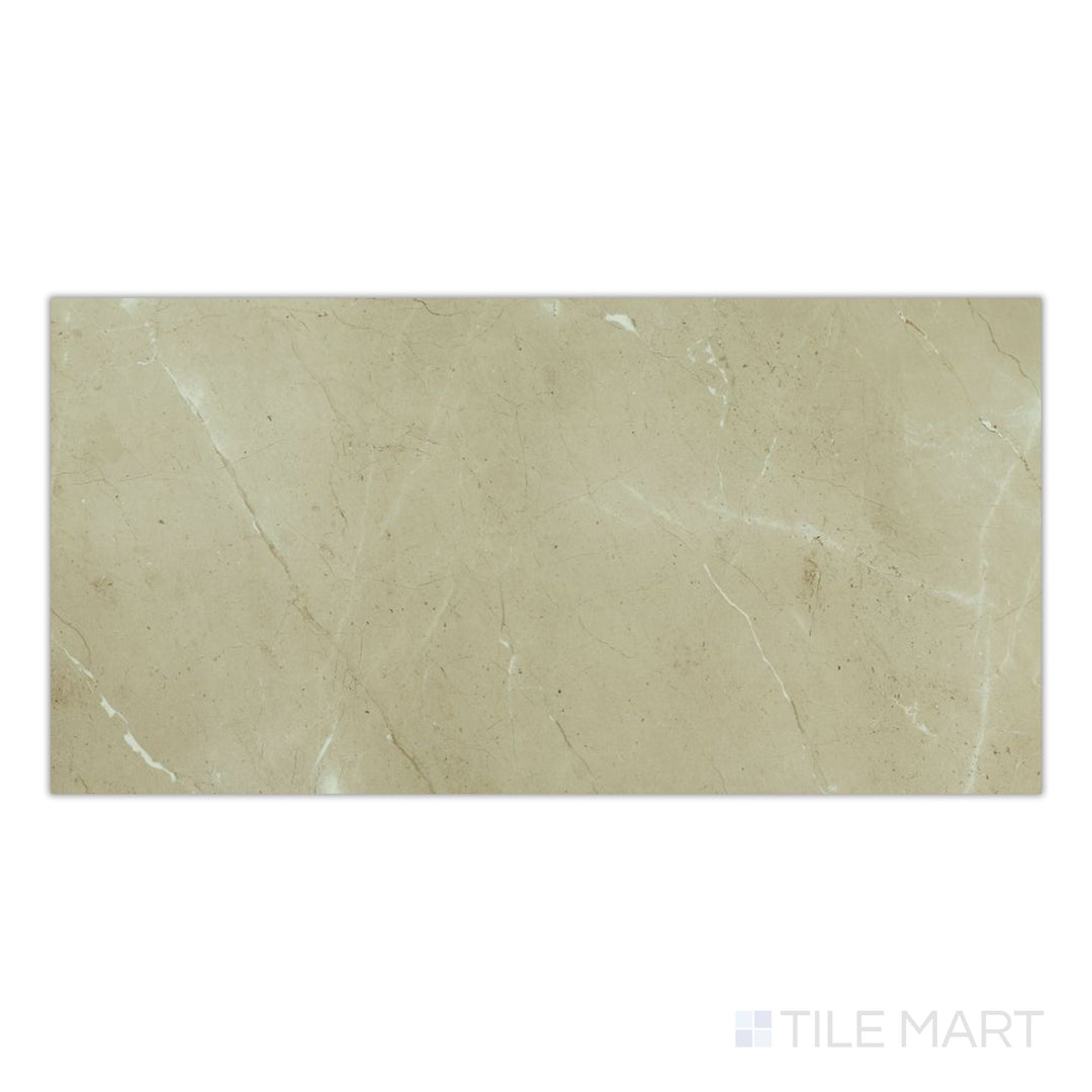 Prestigio Arcadia 24x48 matte porcelain tile viewed from above, offering a natural stone look in a soft neutral palette.